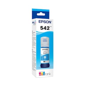 Garrafa de tinta Epson 542 EcoTank Ciano de Capacidade Ultra Alta T542220-S