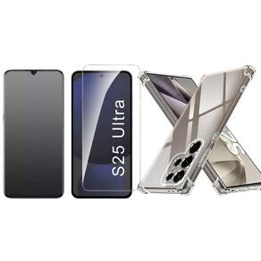 Capa + Película Fosca Galaxy S25 Ultra Indestrutível - Armyshield