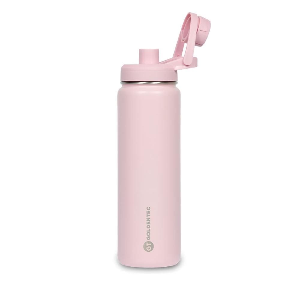 Garrafa Térmica Goldentec Colors - 750ml - Inox - Quente/Frio por ate 24h - BPA Free - Rosa - 60008