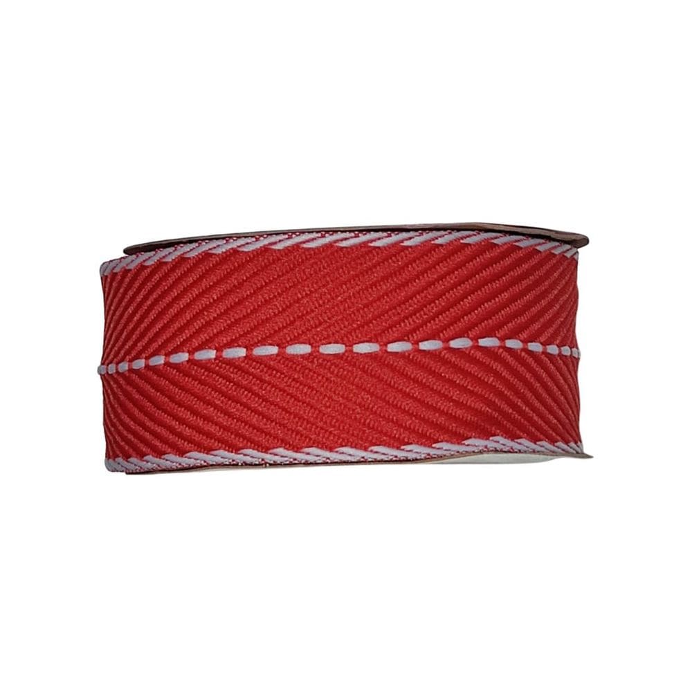 Fita Decorativa Pesponto Central 1903 38mm Sinimbu 10 Metros