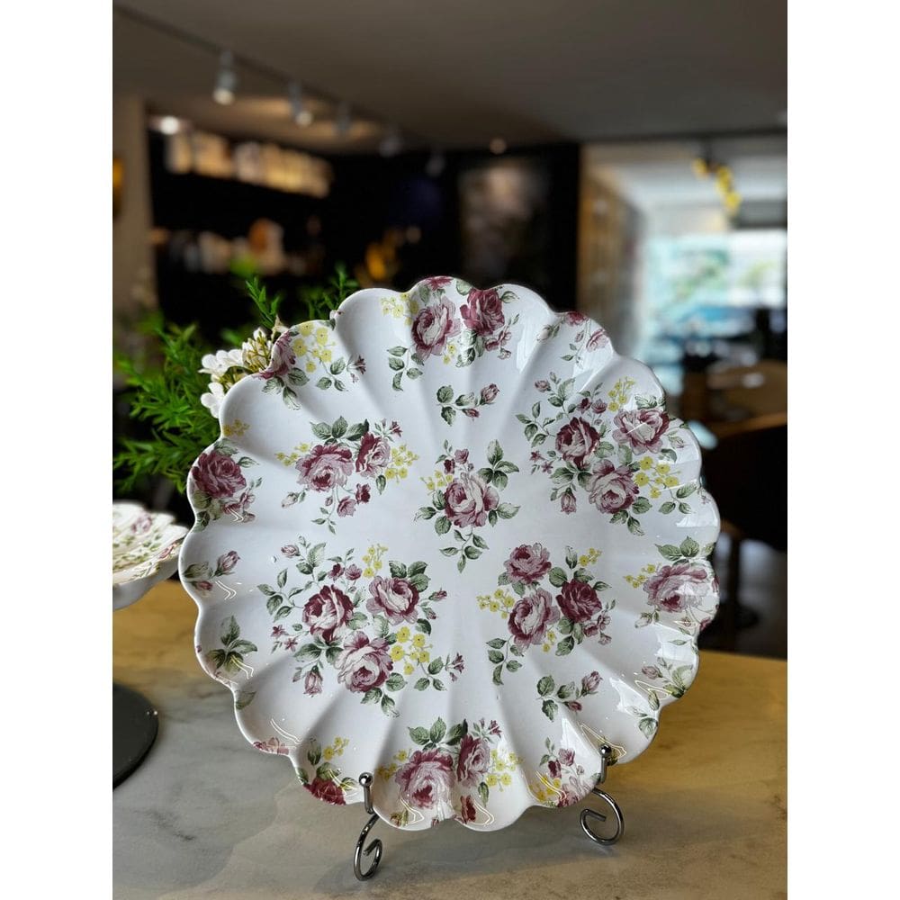 Sousplat Florido Happy Rabbit