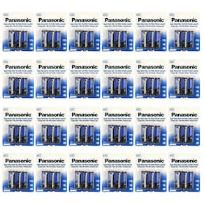 Baterias C Panasonic Super Heavy Duty, pacote com 24