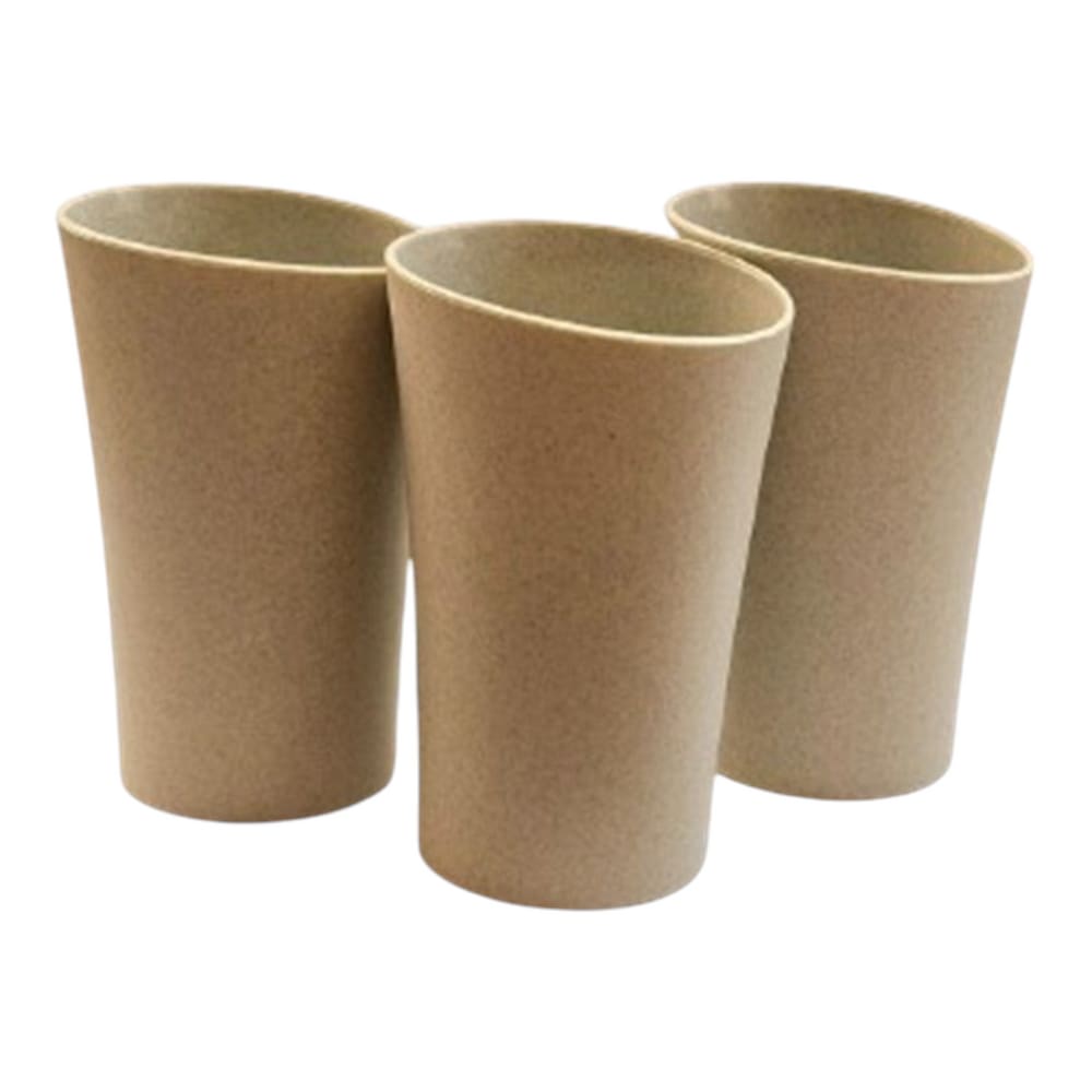 Kit 03 Copos Plastico Duro Resistente Bebidas 400ml Verde