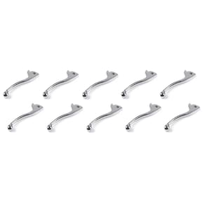 Kit Com 10X Manetes Freio A Disco Ybr Factor 125 2010-2013 Xtz250 Lander 2007-2010 Polido