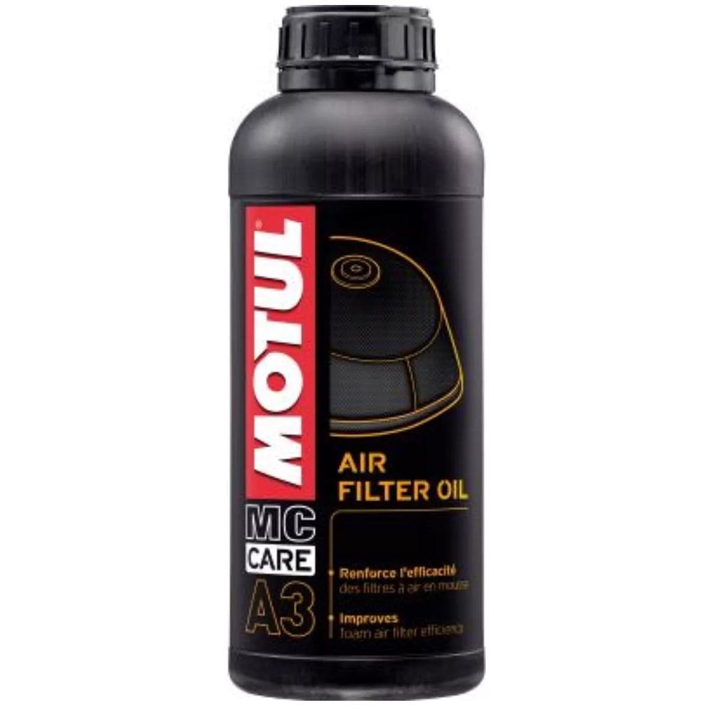 Óleo Filtro Ar Motul A3 1 Litro Motos Motocross Trilha OFF-ROAD