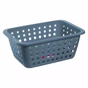 Cesto Organizador Ordene em Plástico Azul 5,2L