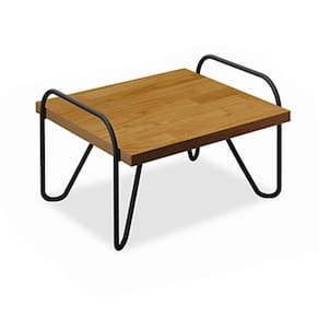 Mesa de Centro com Pés em Metal Tubular Gênova Naturale Luapa