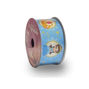 Fita De Gorgurão Estampada 38mm Progresso Nº9 Princesa