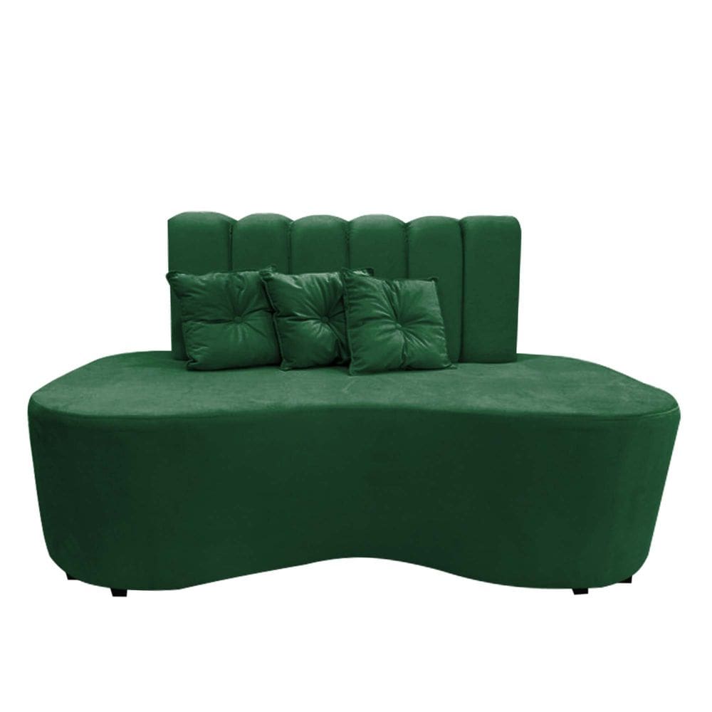 Sofa Curvo Feijão Organico Lisboa Verde
