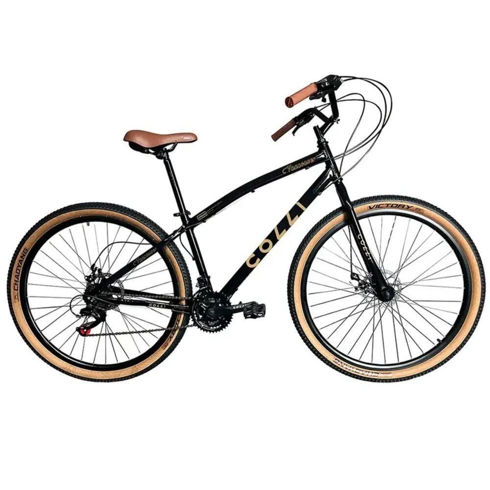 Bicicleta colli Vancouver Confort A.29 F.disco 21v 132-21d Preto