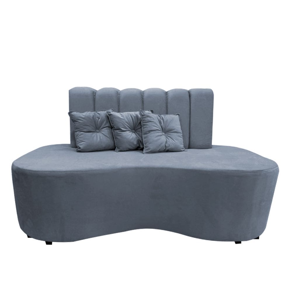 Sofa Curvo Feijão Organico Lisboa Grafitte