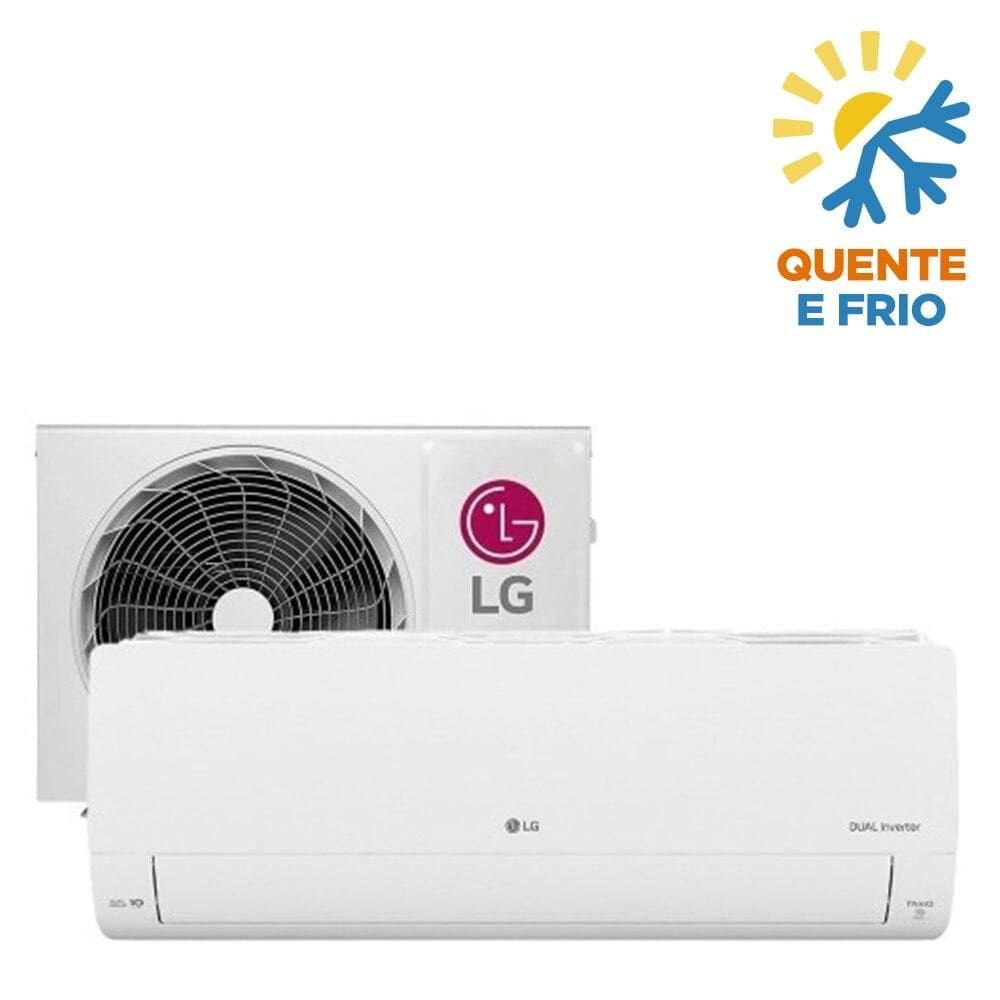 Ar Condicionado 28.000 Btus LG Dual Inverter Voice AI, Quente e Frio - 220 Volts