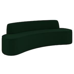 Sofá 4 Lugares Para Sala De Estar Living 260cm Koane D06 Veludo Esmeralda - Mpozenato