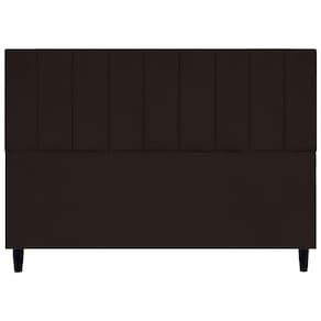 Cabeceira Para Cama King 195 Cm Elen Suede Marrom Suede