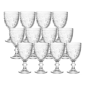 Jogo 12 Taça De Vidro água Sucos New Butterfly Borboletas Flores 320ml Lyor