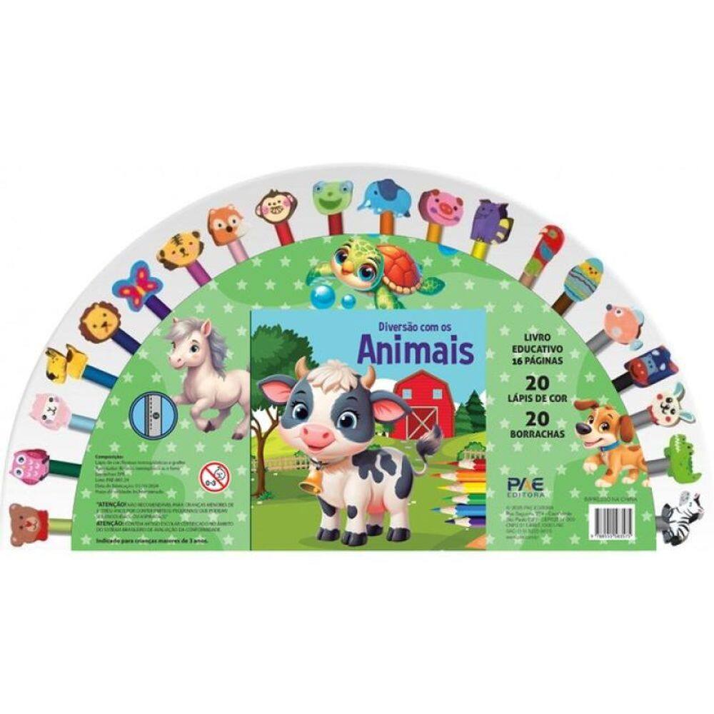 Livro Diversão Com Os Animais