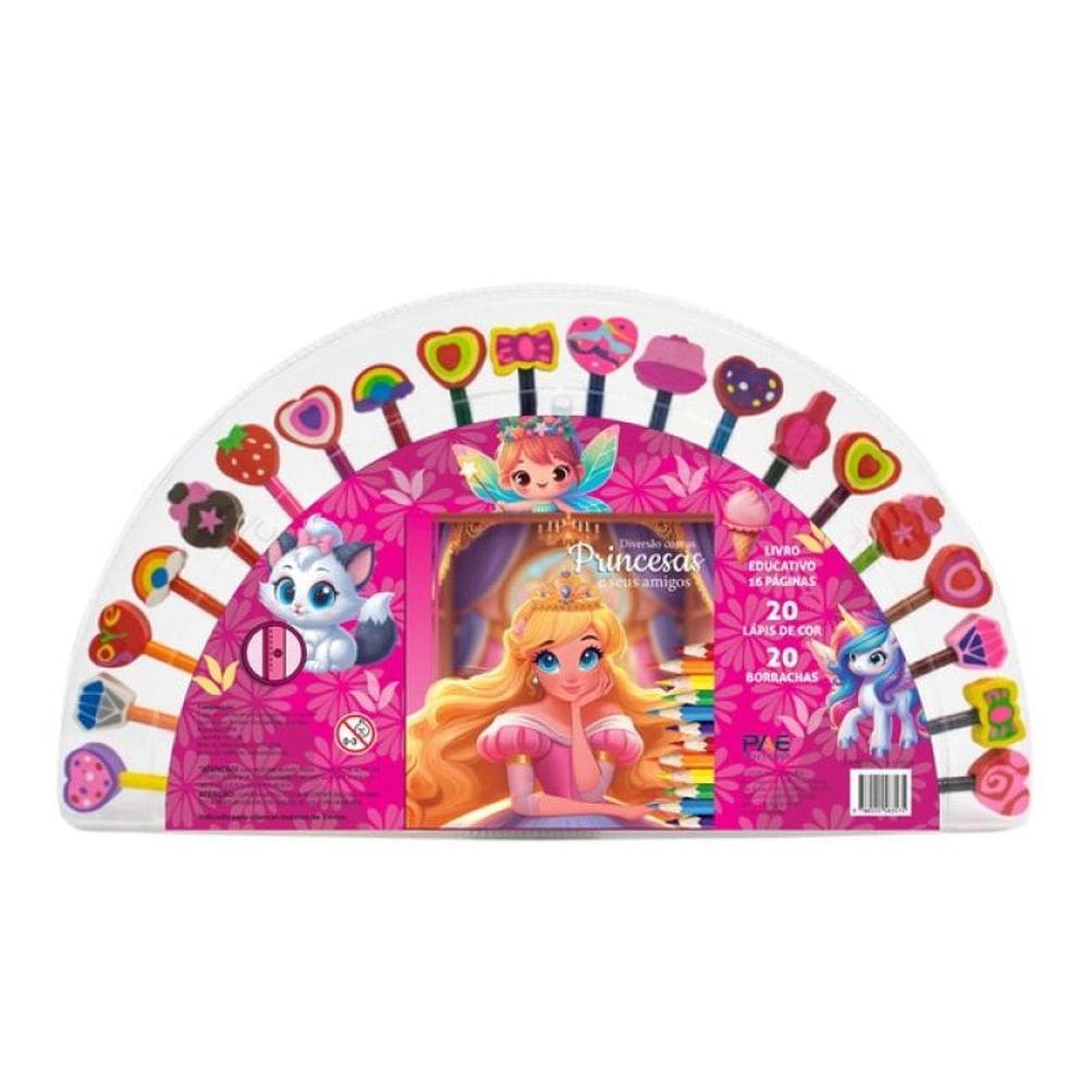 Livro Diversão Com As Princesas E Seus Amigos