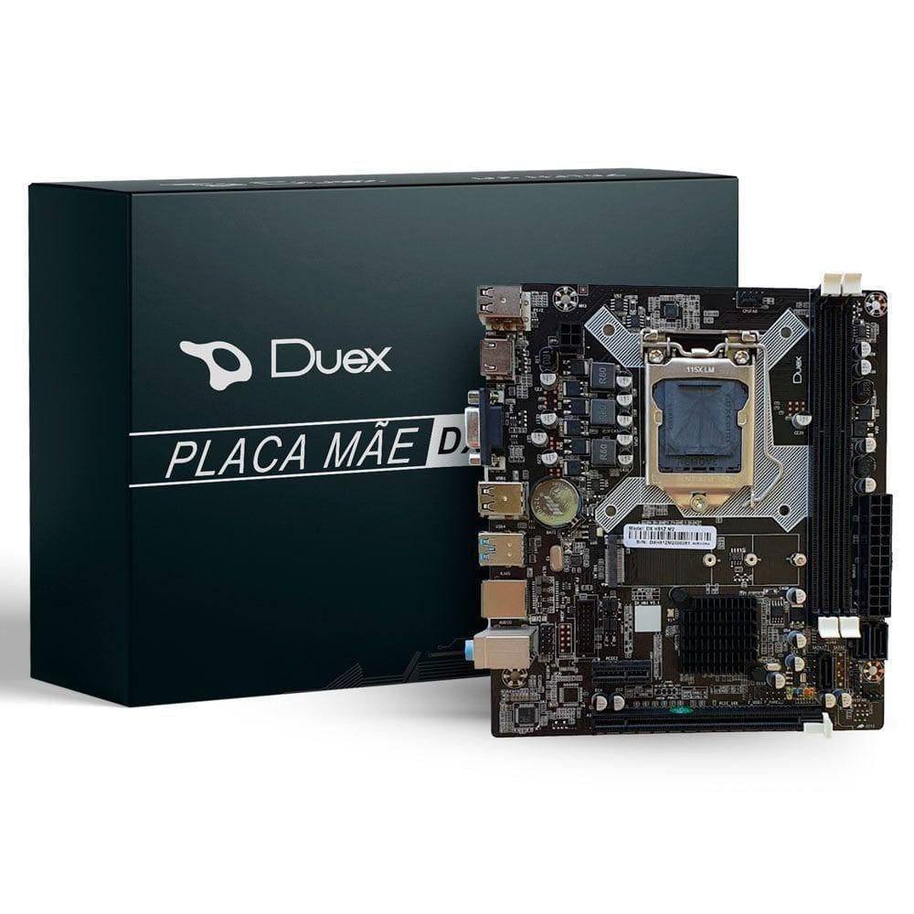 Placa Mãe Duex LGA 1150 DDR3 H81Z para Montagens de PC de Desempenho