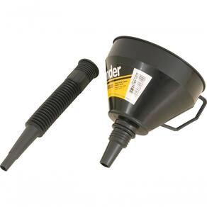 Funil Plástico 165mm Bico Flexível Com Peneira - Vonder