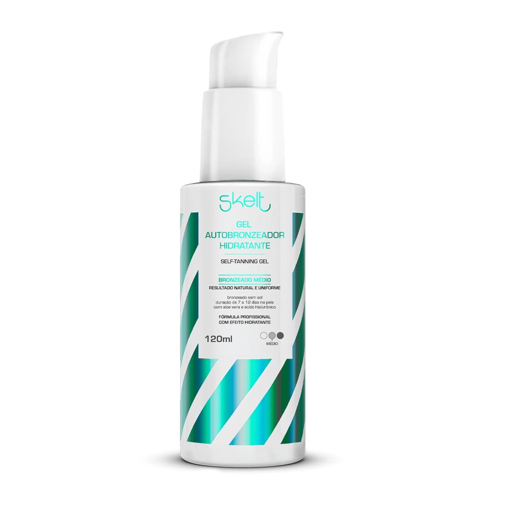 Gel Autobronzeador Hidratante 120Ml - Skelt