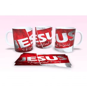 Caneca De Porcelana 325ml Decorada Frases Religiosas Estampa 35