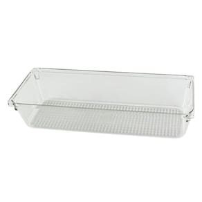 Organizador De Gavetas Transparente 23x7cm Prático Elegante
