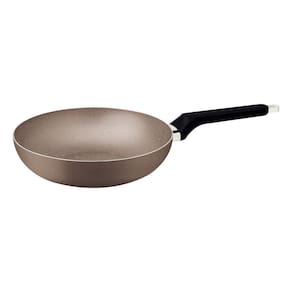 Frigideira Funda Tramontina Milazzo Alumínio Antiaderente Starflon Max Amêndoa 24 Cm Tramontina