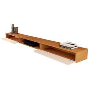 Aparador Suspenso 2 Portas Nature Off White 2.2 Valerius Shop Jm