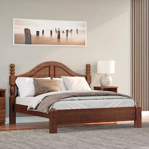 Cama Queen Classica Madeira Maciça 2260 Cafe Milani Store