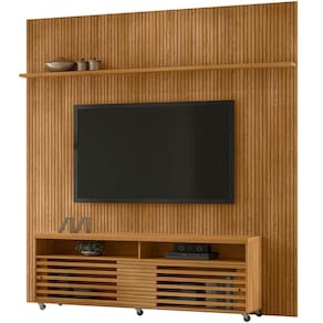 Painel Para Tv 75 Polegadas Composição Bancada Prestigio Cumaru
