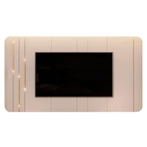 Painel Para Tv Suspenso 75 240cm Celi D04 Off White - Mpozenato