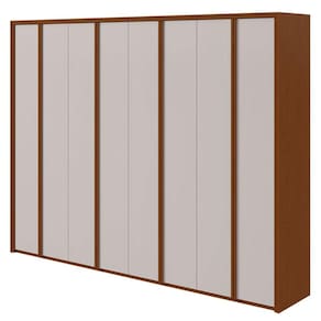 Guarda Roupa Casal Ergon 8 Portas Frassino Off White - Lopas
