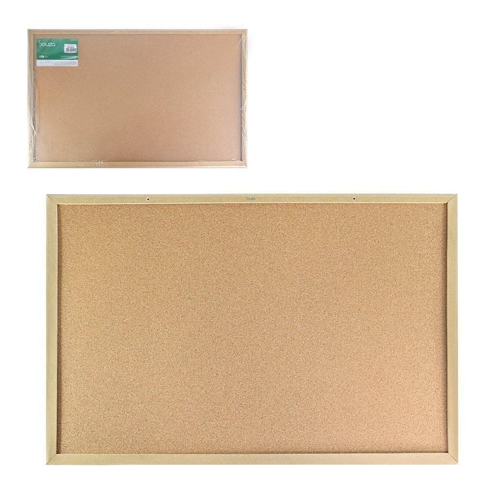 Sv3-quadro De Avisos De Cortiça 120x90cm Organize Informações