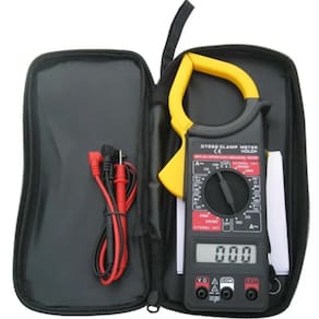 Alicate Amperímetro Digital Mini Ad-9005 200a Cat Iii Estojo