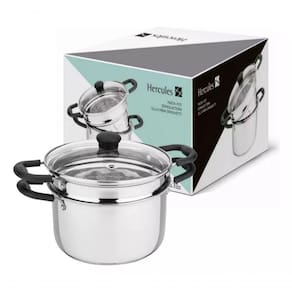 Espagueteira Inox 4,4l Fundo Triplo Hercules