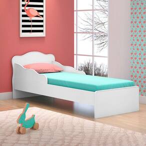 Berço Mini Cama Doce Sonho Branco para Quartos de Bebês