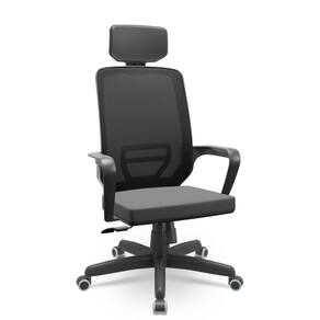 Cadeira Adrix Facto Dunas Grafite para Conforto e Design Moderno