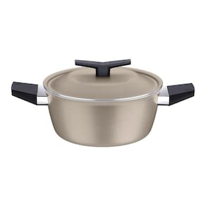 Caçarola Tramontina Spezia Induction Alumínio Antiaderente Starflon Excellent Areia 24 Cm Tramontina