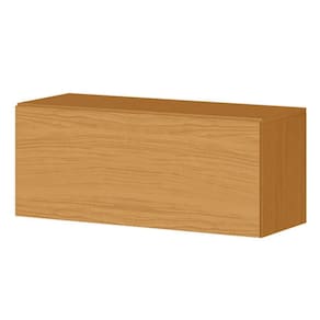 Armário Aéreo Para Geladeira 100% Mdf 80cm Luna Cinamomo/branco