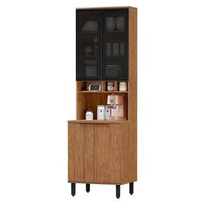 Paneleiro 4 Portas Mdf 70 Cm Tosc Pto01 Freijo Freijo Mxm