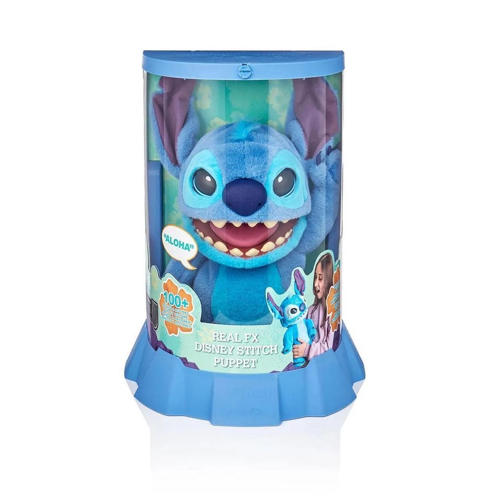 Stitch Robô Fantoche Interativo Com Sons - Stitch Wow 4420
