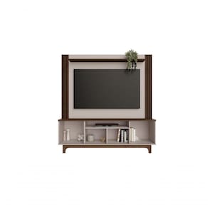 Estante Home Para Tvs De Ate 65 Polegadas Balsamo Candian - Jcm Movelaria Café-off White