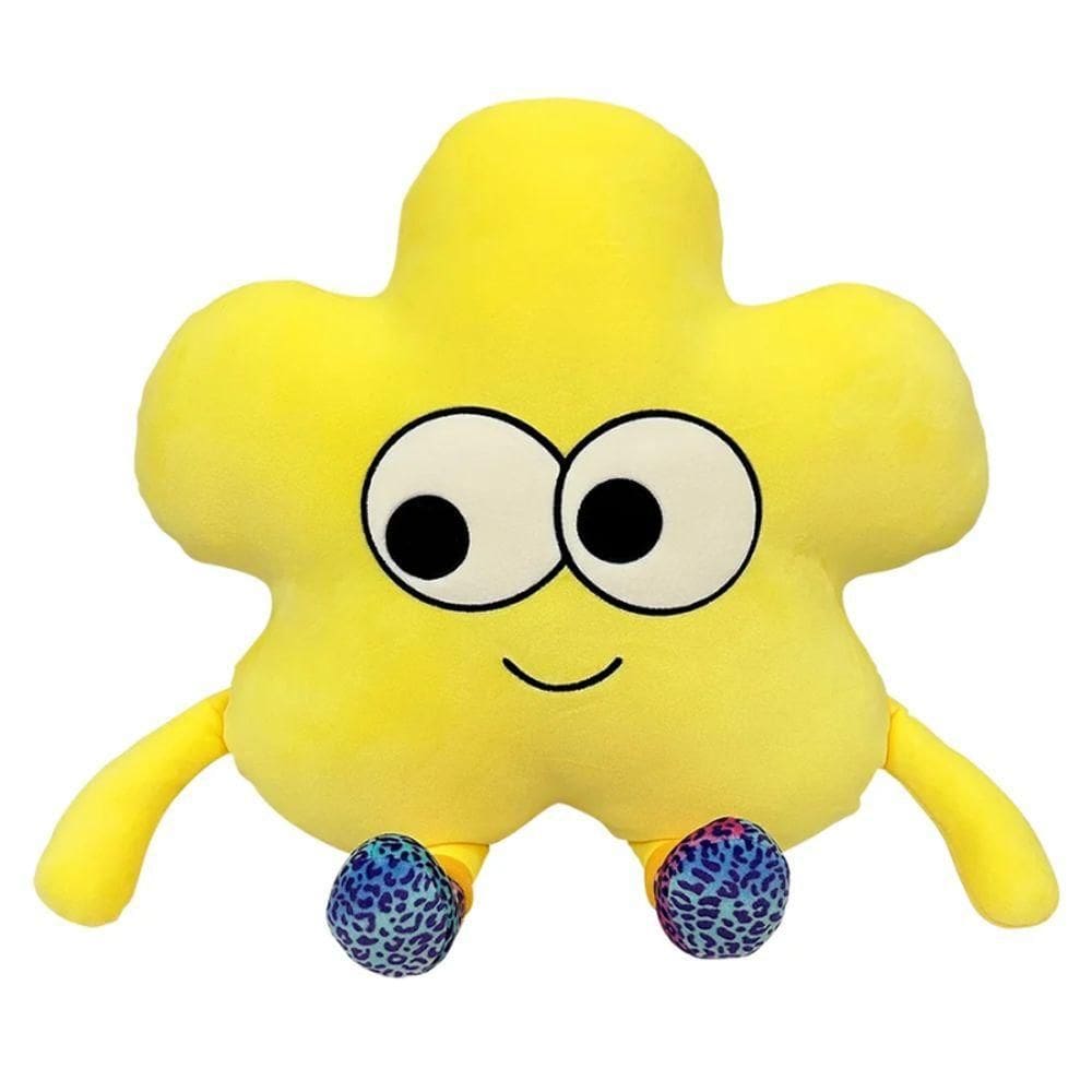 Pelucia Almofada Amarelo Zolhuda 40cm