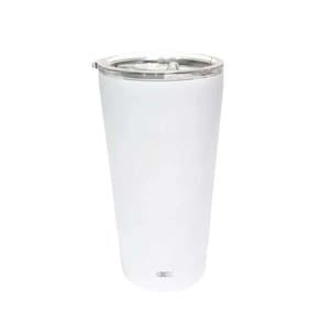 Copo Térmico Aduze Slim Com Tampa Branco 500ml Branco