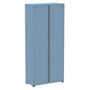 Armário Alto 2 Portas Pandin 80 Cm (largura) Inmetro Estrutura E Portas Aço Azul Dali C- Chave