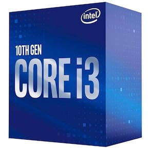 Processador Intel Core I3-10100f, 3.6ghz (4.3ghz Max Boost), Cache 6mb, Quad Core, 8 Threads, Lga 1200 - Bx8070110100f