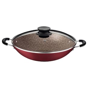 Panela Wok 36cm 6l Paris Vermelho Antiaderente Tramontina