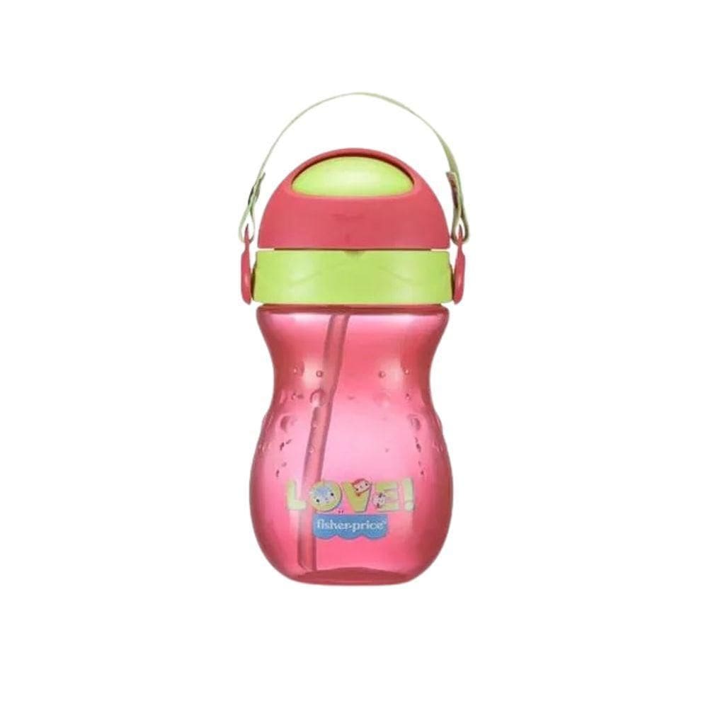 Copo Rosa C-canudo Playful Ballet 360ml
