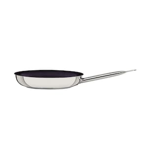 Frigideira Tramontina Professional Rasa Aço Inox Fundo Triplo Antiaderente Cabo 20 Cm 1,1 L Tramontina