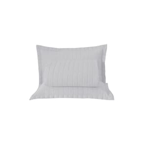 Kit Cobre Leito Matelado Copacabana 3 Peças Queen 100% Poliéster Percal 300 Fios - Branco